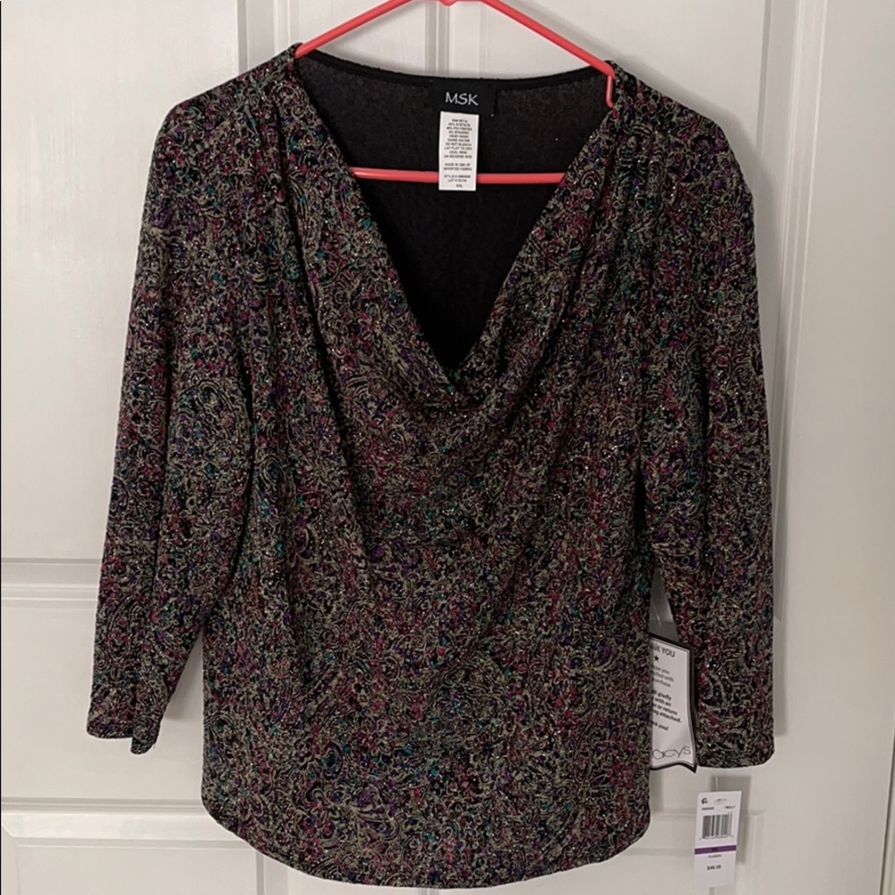 NWT MSK blouse